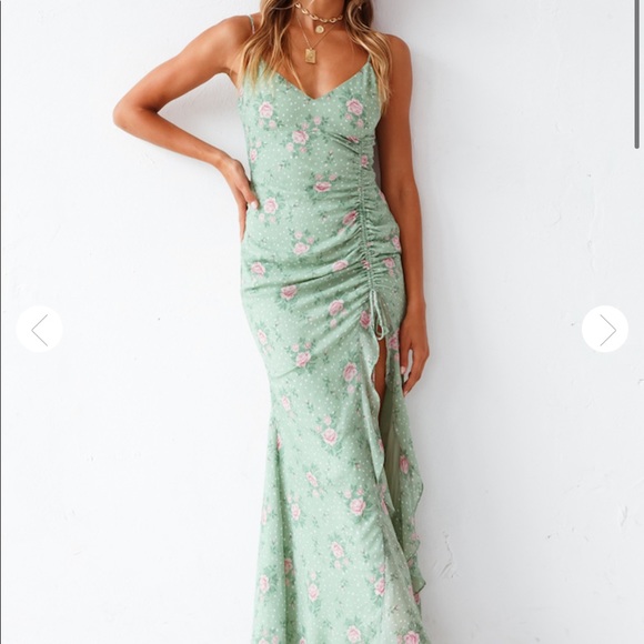 Hello Molly Dresses & Skirts - HELLO MOLLY Know My Worth Maxi Dress Green